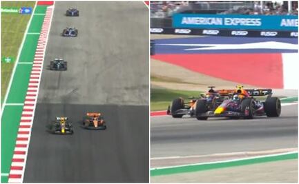VIDEO: El espectacular rebase de Checo Pérez en la Sprint del GP de Estados Unidos