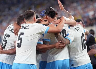 Uruguay le propina una auténtica goleada a Bolivia, durante la Copa América