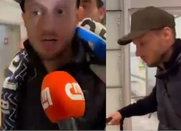 Martín Anselmi ya se encuentra en Europa; no quiso dedicarle palabras a la afición de Cruz Azul