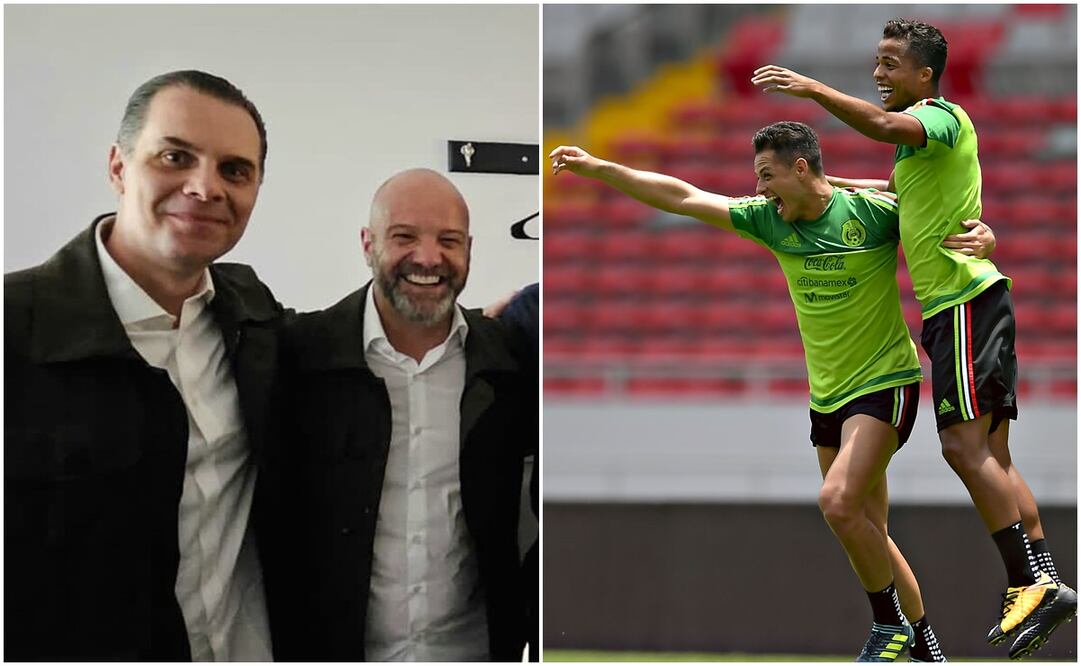 Luis García y Martinoli juzgan a Chicharito y Giovani Dos Santos Foto: Especial / Imago7
