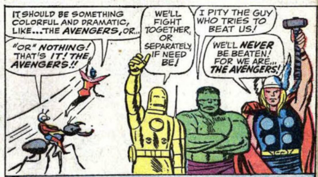 Avengers #1, el cómic que vio nacer a los Vengadores