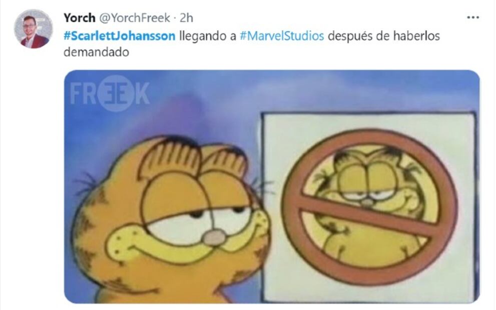 ¡Scarlett Johansson demanda a Disney! Los 10 mejores memes de esta batalla legal