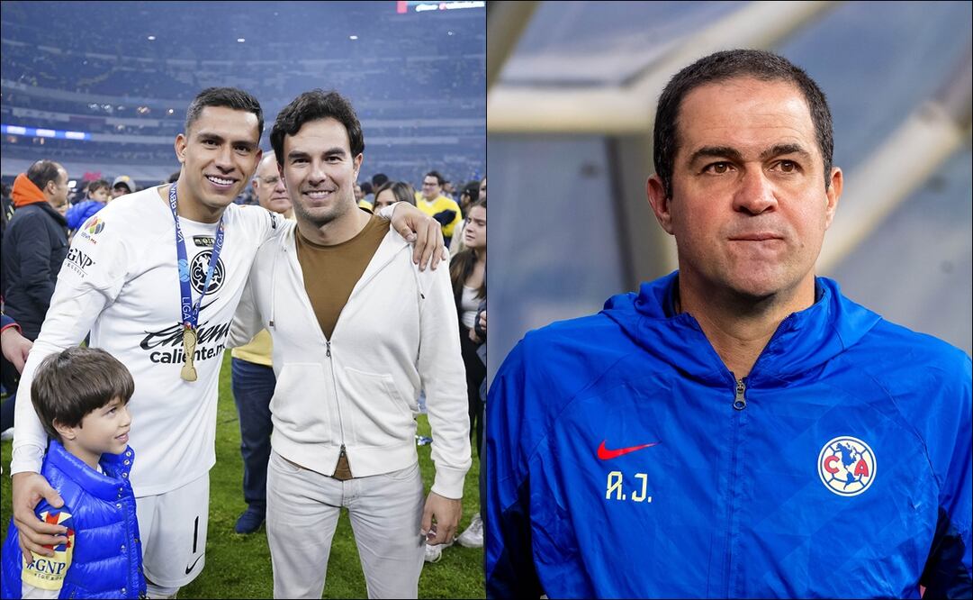 Checo Pérez se rindió ante el América de André Jardine y aseguró que es la mejor versión de los últimos tiempos / FOTOS: Imago7