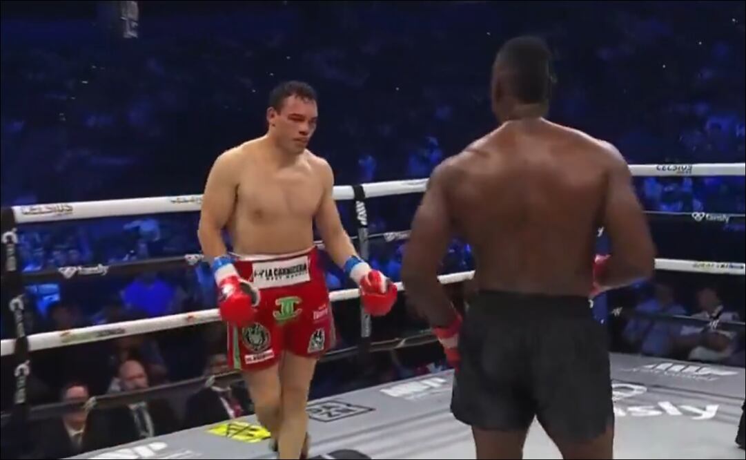 Julio César Chávez Jr. venció a Uriah Hall. FOTO: Captura
