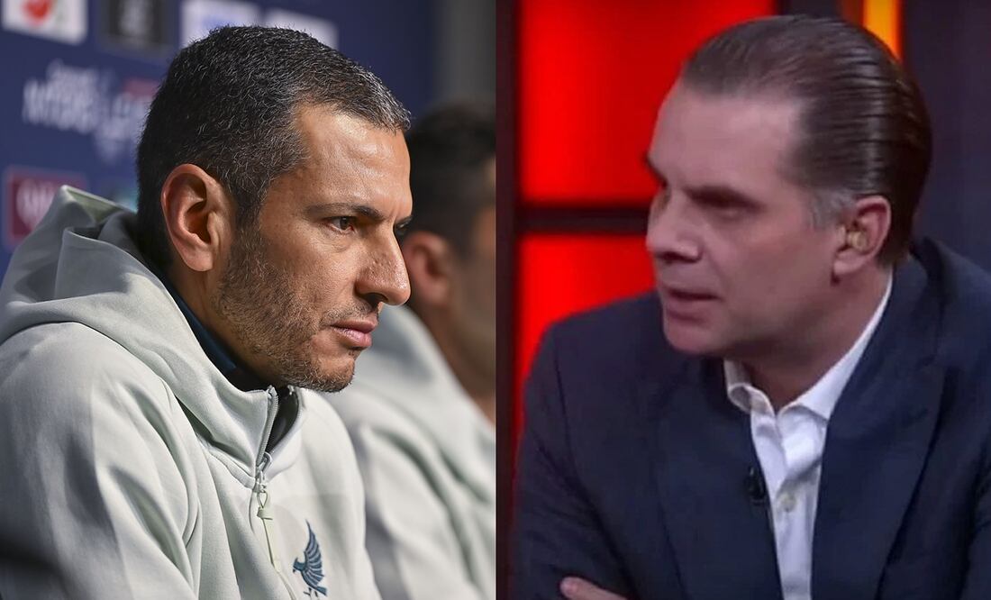 Jaime Lozano con Selección Mexicana y Christian Martinoli en En Caliente / FOTOS: Imago7 y Captura