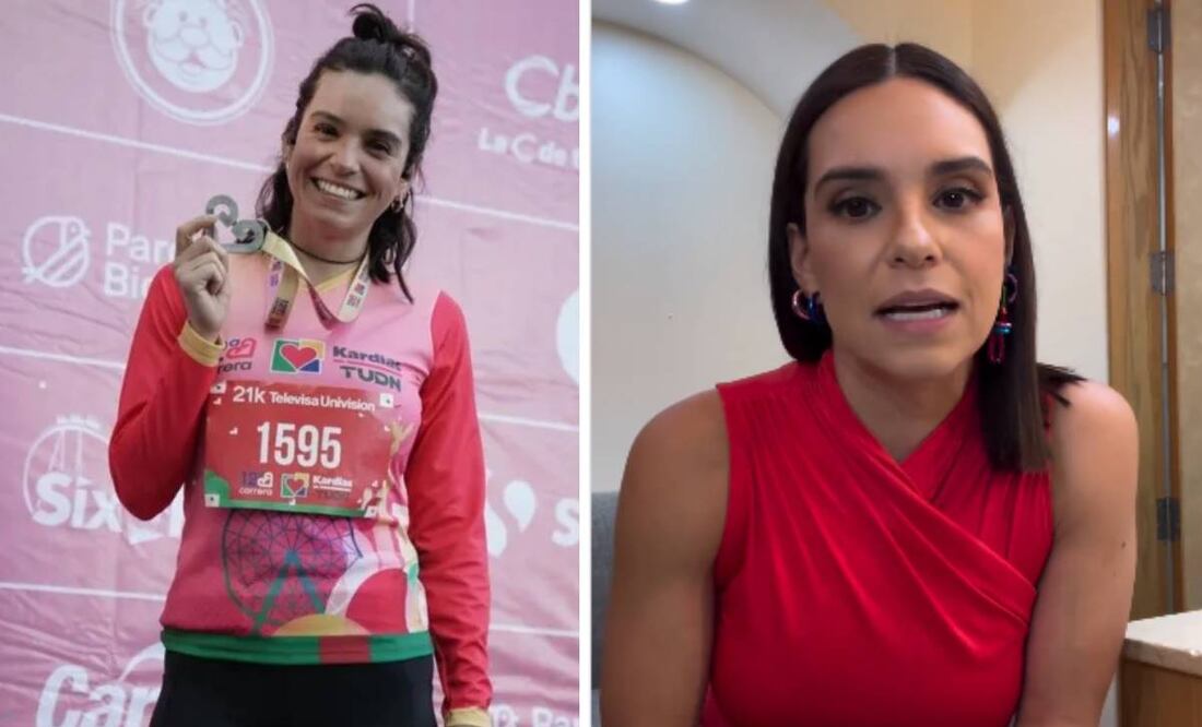 Tania Rincón aclaró que no hizo ningún tipo de trampa en la carrera que organizó Televisa. Foto: Especial