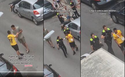 Revelan videos de Mounir Nasraoui, padre de Lamine Yamal, en un pleito antes de ser apuñalado