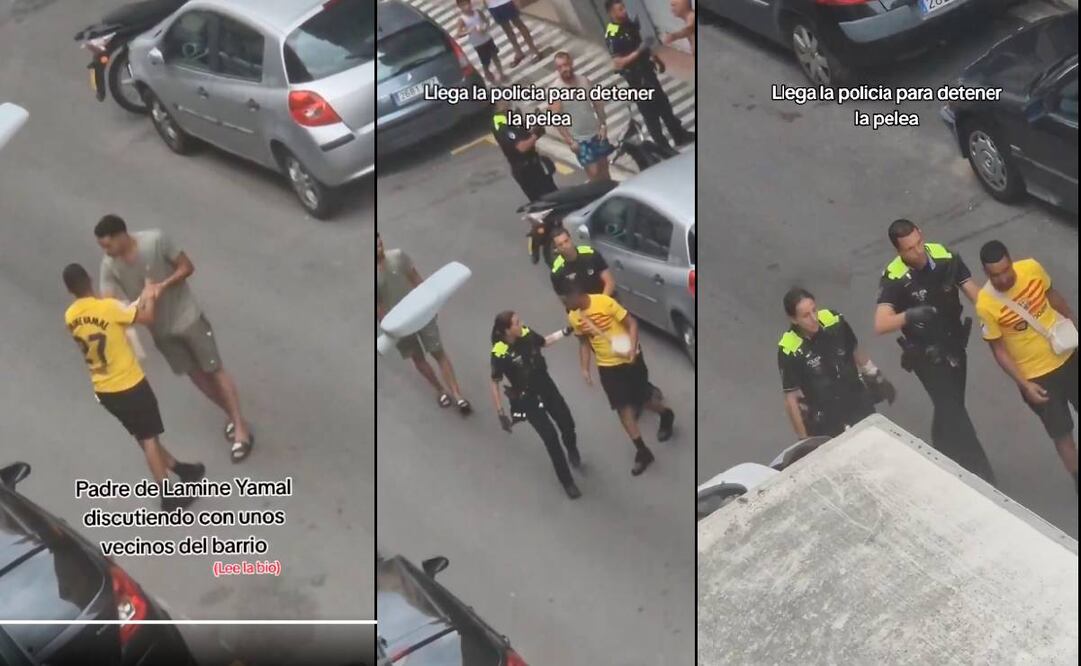 Mounir Nasraoui, padre de Lamine Yamal, discutió con unos vecinos antes de ser apuñalado. Foto: Especial