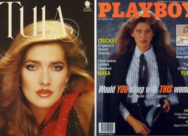 Caroline "Tula", la primera modelo trans en posar para Playboy en los 80