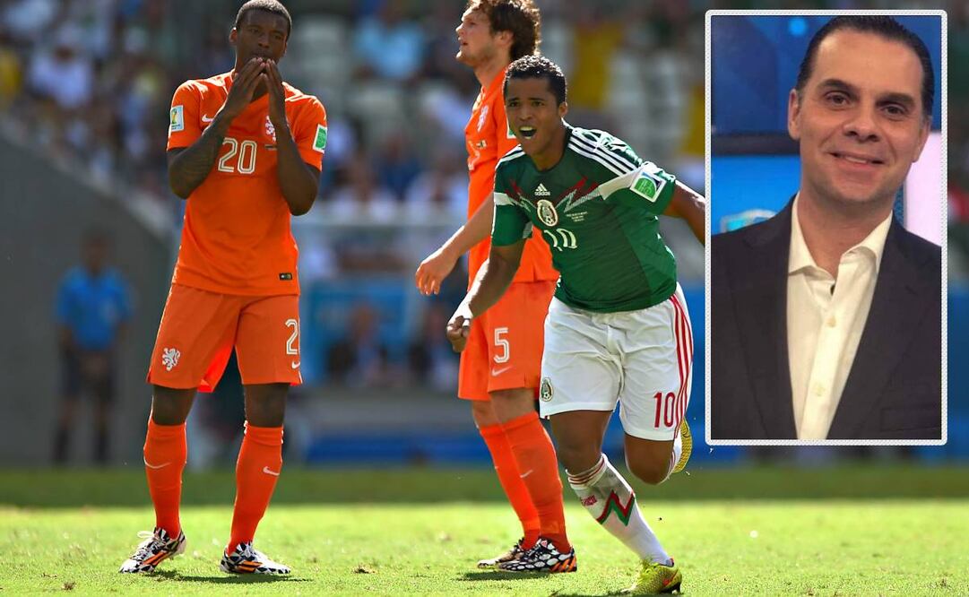 Martinoli hizo una recordada narración en el gol de Giovani Dos Santos en Brasil 2014 Foto: Especial