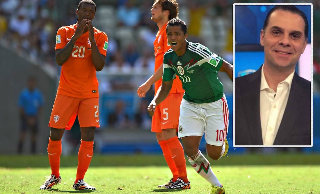 Martinoli hizo una recordada narración en el gol de Giovani Dos Santos en Brasil 2014 Foto: Especial