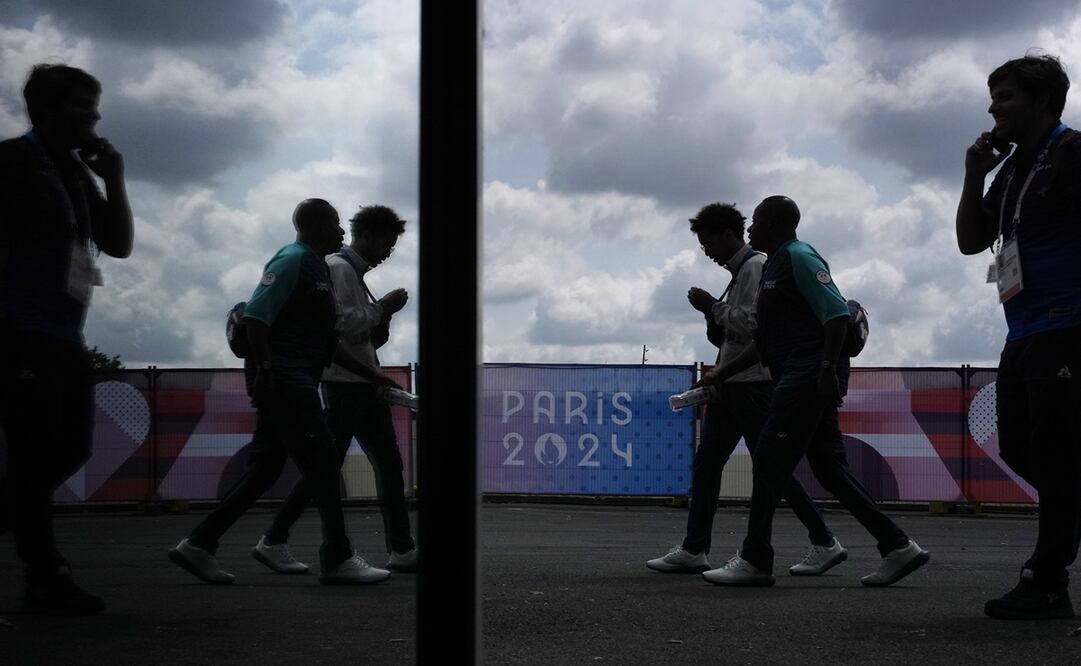 Preparativos rumbo a la ceremonia de los Juegos Olímpicos de París - Foto: AP