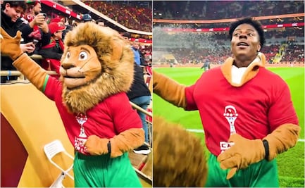 Speed se viste de mascota en la final de la Copa Africana de Naciones