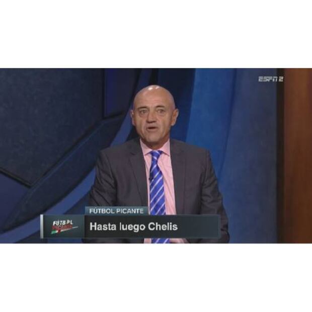 Chelís dejó el banquillo de entrenador para ser analista en ESPN. Foto: Especial