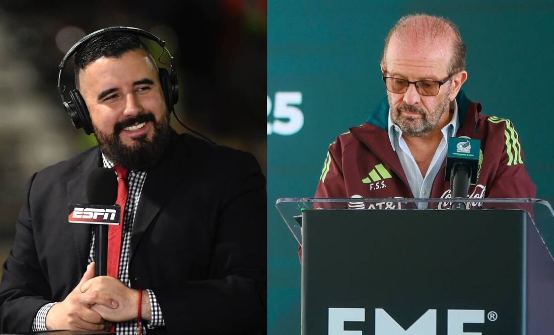 Álvaro Morales le recordó a Fernando Schwartz el motivo por el cual fue despedido de ESPN. Foto: Especial
