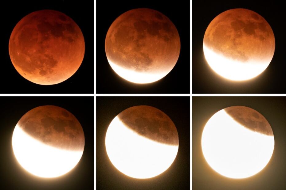 “Luna de Sangre”: Así se vivió el eclipse lunar 2022 en el mundo