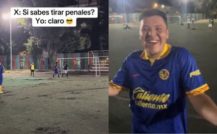 La increíble forma de cobrar un penal de un "jugador" del América 