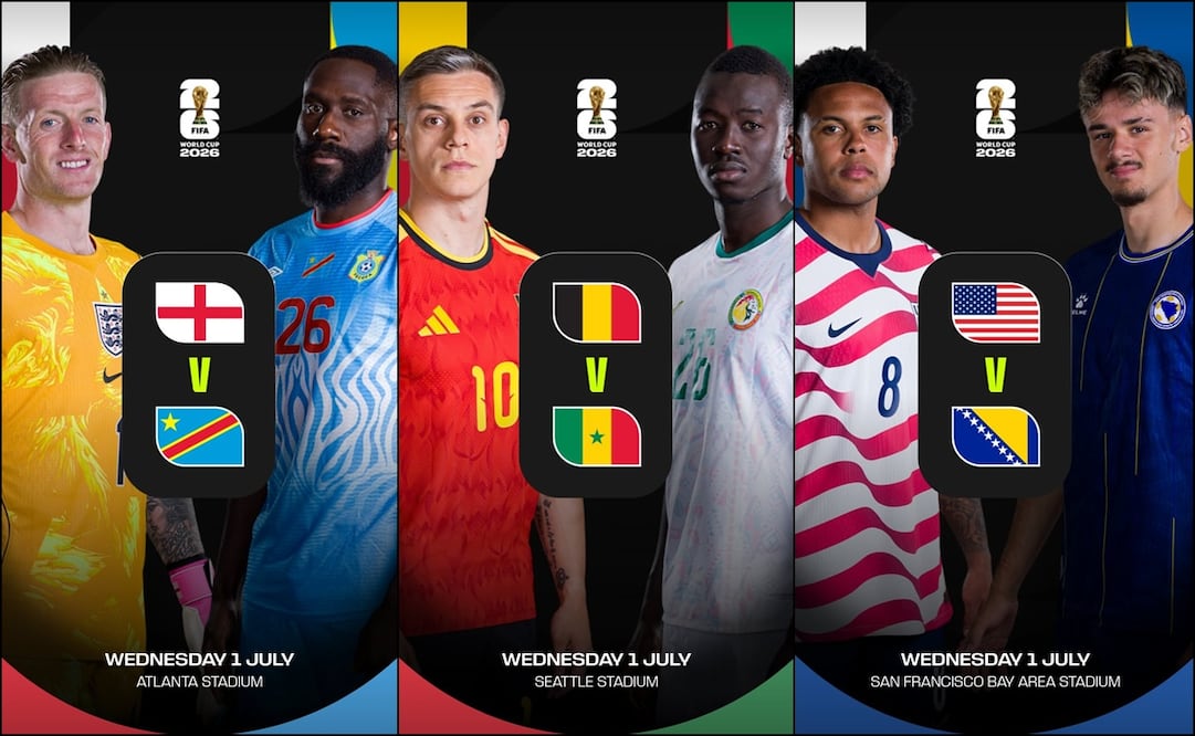 ¿Cuándo y dónde ver los juegos del Mundial, hoy miércoles 1 de julio? FOTO: @fifaworldcup