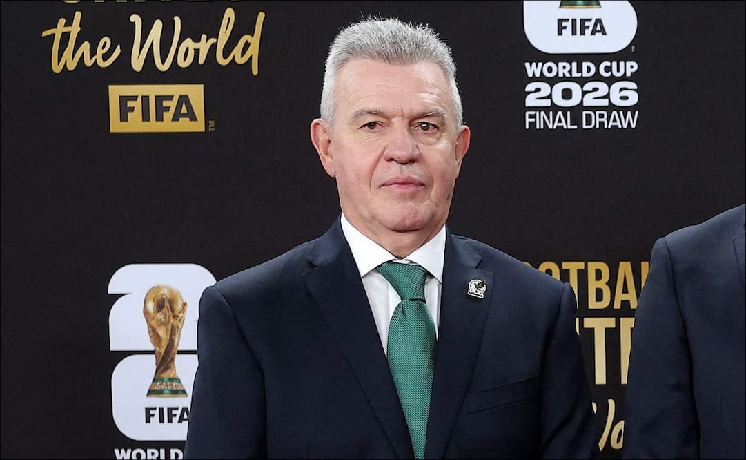 Javier Aguirre, previo al sorteo de la Copa Mundial de la FIFA 2026. FOTO: AFP