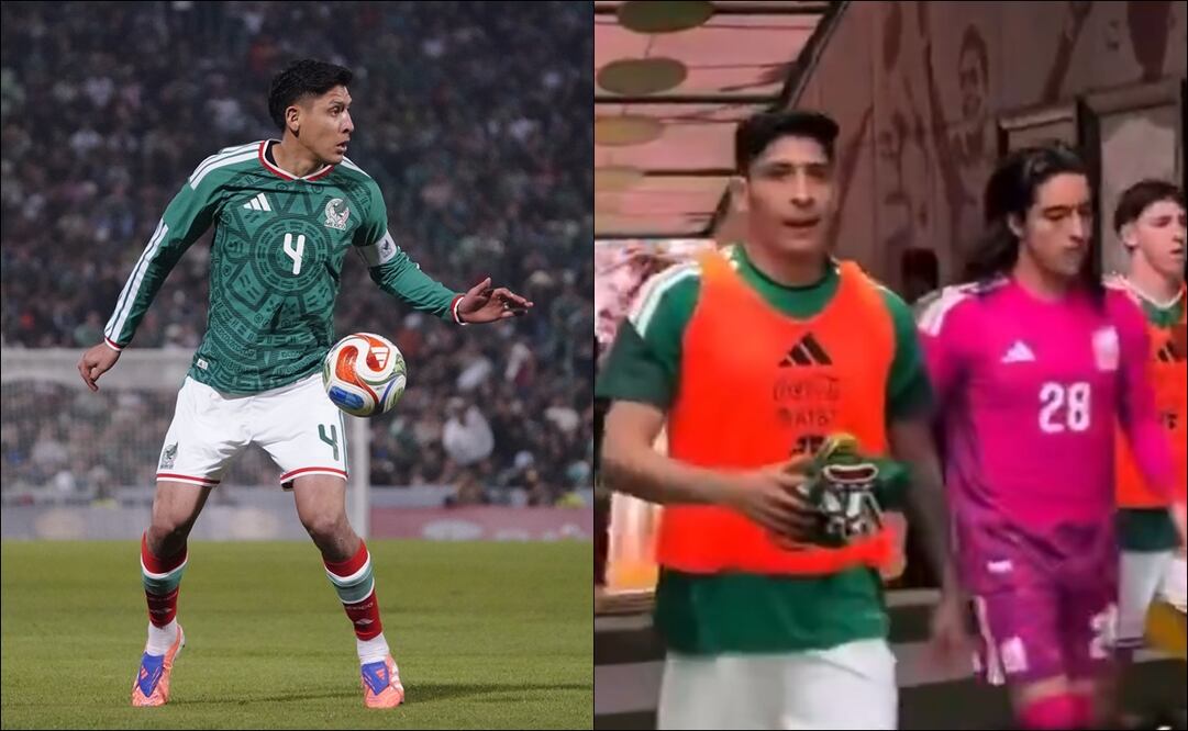 Edson Álvarez salió muy molesto de la cancha del TSM Corona. FOTOS: Imago7 / Captura