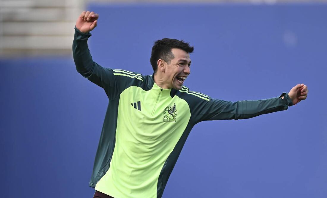 Lozano mandó palabras de ánimo para sus compañeros que jugarán Copa América. Foto: Imago7.