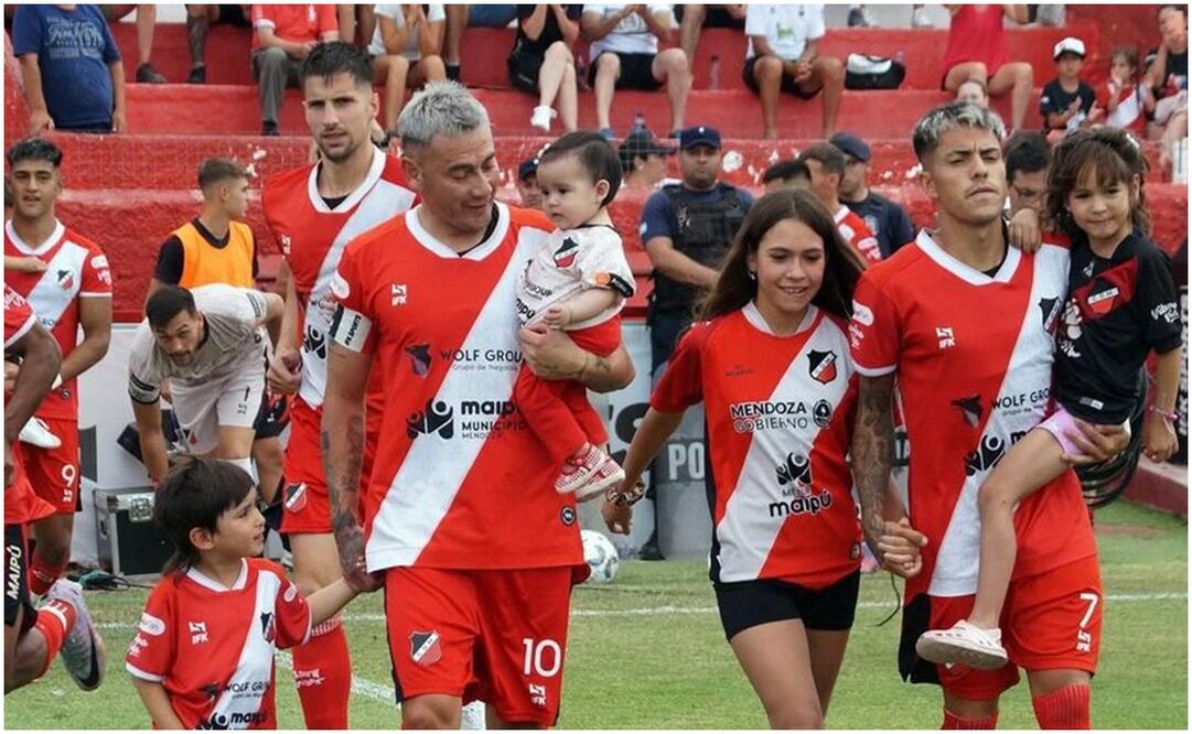 Rubens Sambueza con el Club Deportivo Maipu / FOTO: Instagram @sambueza_1984