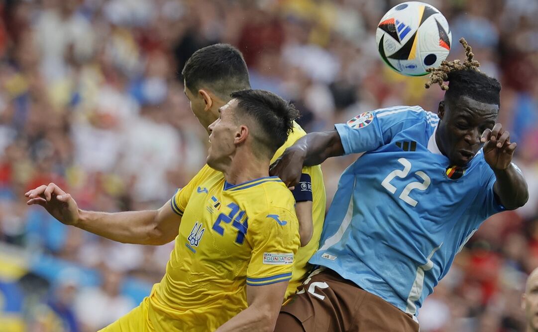 Bélgica asegura su pase a los Octavos de Final, tras dejar fuera a Ucrania de la Eurocopa - Foto: EFE