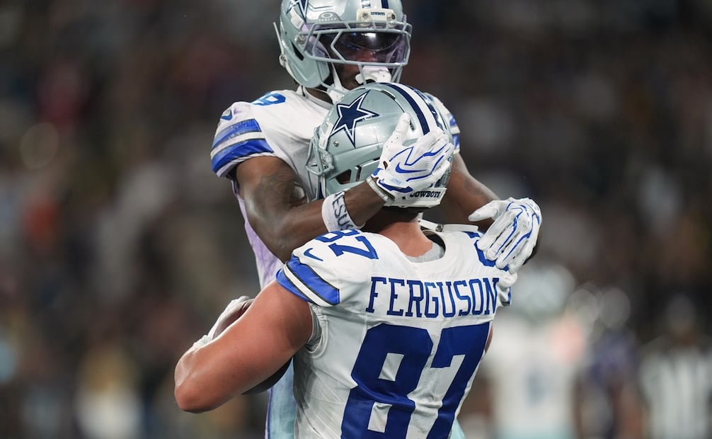 Cowboys de Dallas en festejo, durante la Semana 3 de la NFL - Foto: Imago7