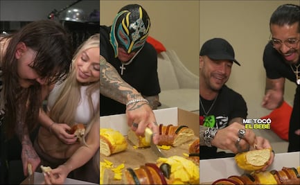 Estrellas de la WWE partieron la Rosca de Reyes ¿A quien le salió el 'Niño Dios'?