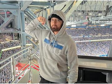 VIDEO: Eminem regaló momento épico en la victoria de los Lions de Detroit con su canción 'Lose Yourself'