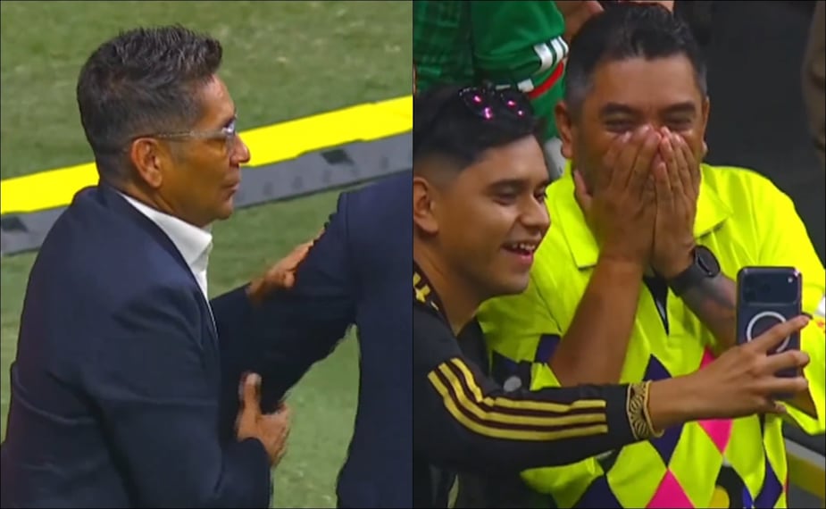 Aficionado llora por Jorge Campos / Foto: Especiales