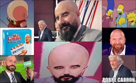 Álvaro Morales es víctima de los MEMES, tras de pagar su apuesta y raparse en pleno programa