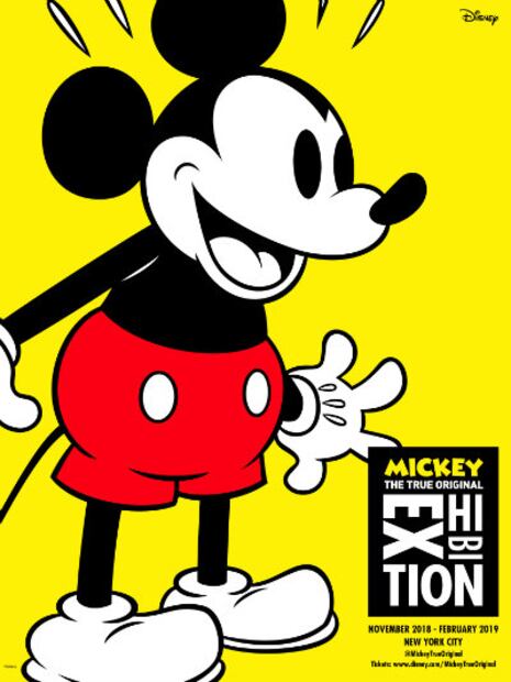 “Mickey: The True Original Exhibition”, para celebrar sus 90 años en Nueva York 