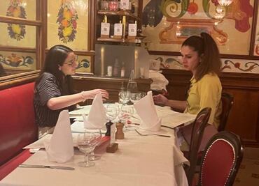 Ana Guevara: esto es lo que cuesta comer en el lujoso restaurante de París donde fue captada