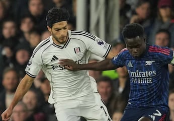 Raúl Jiménez jugó su primer partido completo de la temporada ¡Fulham perdió ante el Arsenal!
