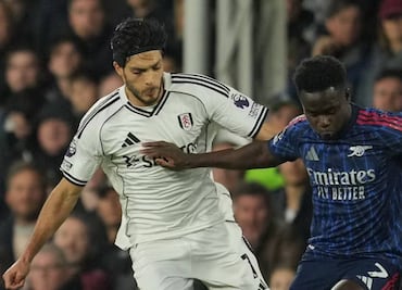 Raúl Jiménez jugó su primer partido completo de la temporada ¡Fulham perdió ante el Arsenal!