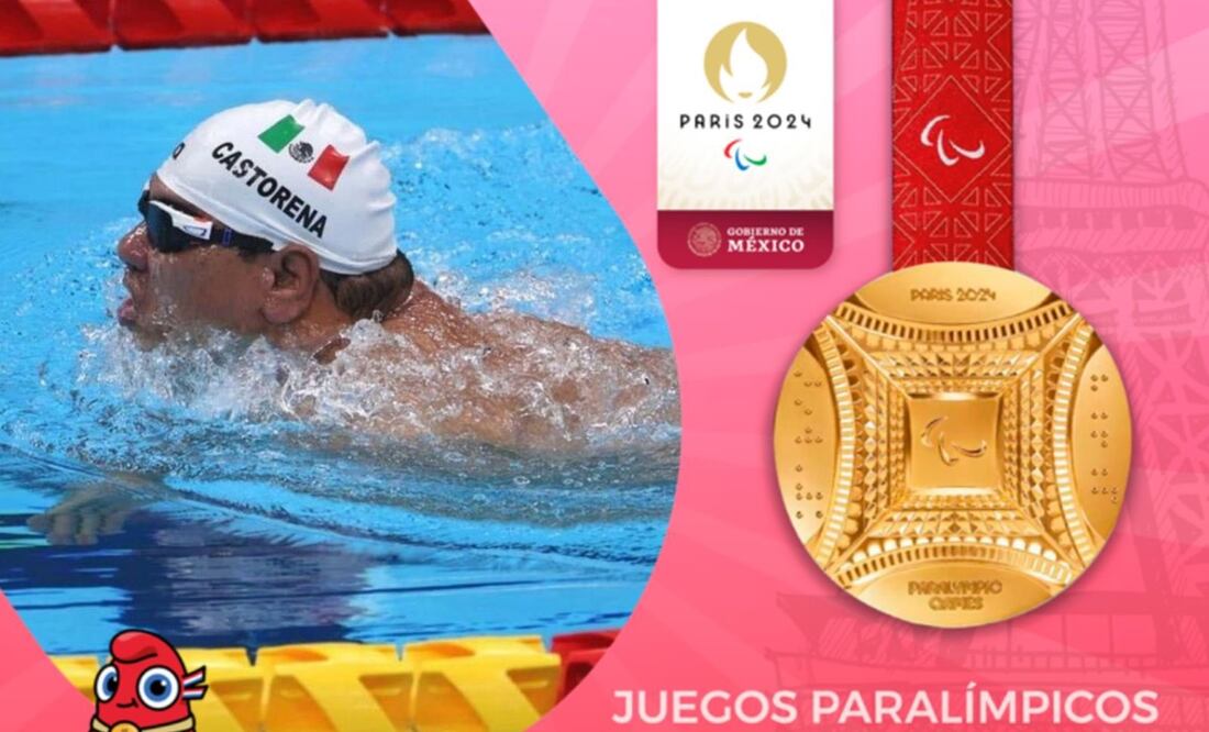El mexicano Arnulfo Castorena gana medalla de oro en los Juegos Paralímpicos de París 2024