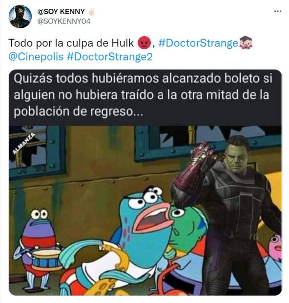 “Doctor Strange en el multiverso de la locura”: Memes de la preventa y nuevo tráiler