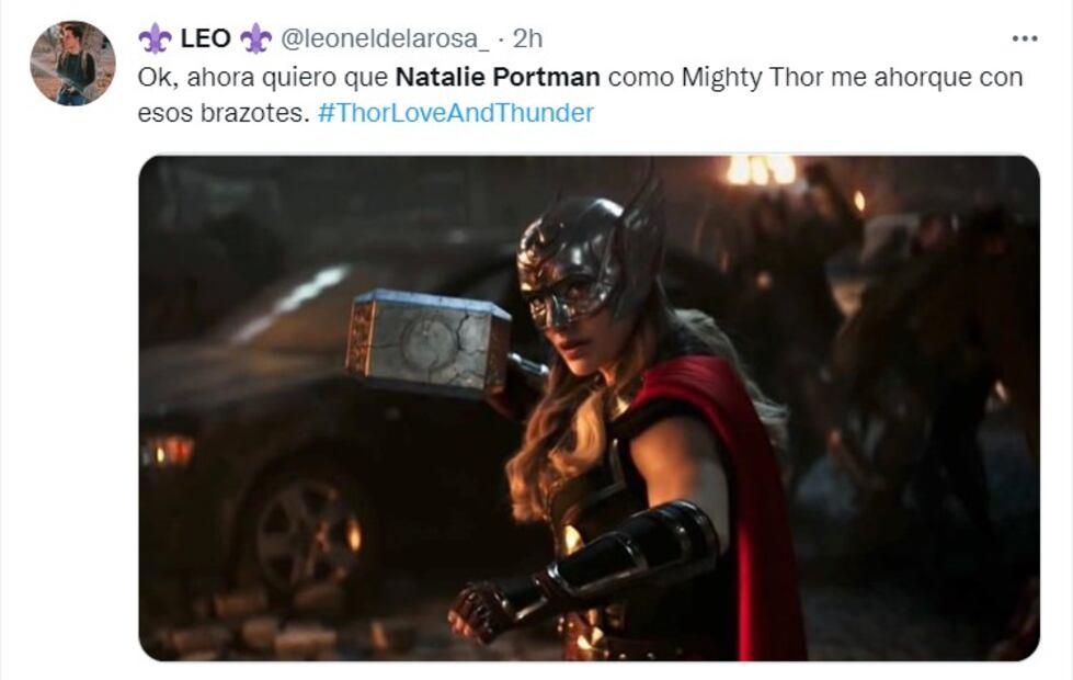Primer póster y tráiler de “Thor: Love and Thunder” con Natalie Portman