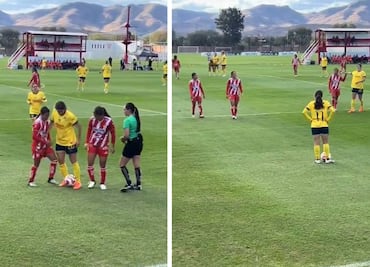 Nicki Hernández casi provoca pelea en victoria del América tras empujar a jugadoras del Necaxa