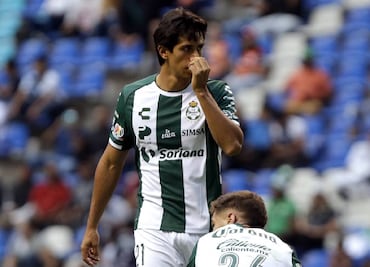 José Juan Macías sólo duró dos partidos con Santos y se pierde la Leagues Cup por lesión