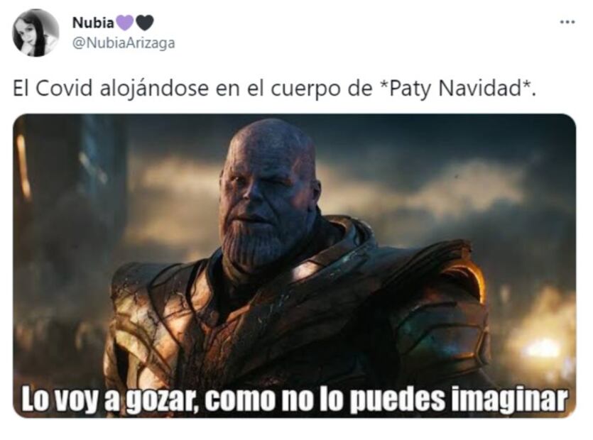 Paty Navidad tiene Covid-19 y estallan los memes en las redes sociales