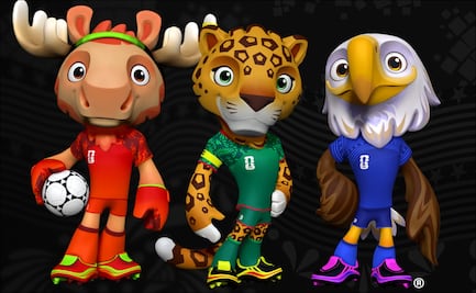 Revelan a las mascotas oficiales del Mundial 2026: Clutch, Zayu y Maple
