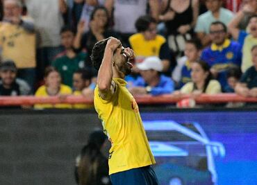 Henry Martín rescató al América de una derrota ante el Necaxa