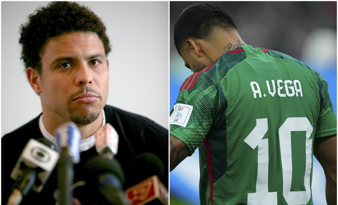 Ronaldo Nazario y Alexis Vega en el Mundial de Qatar / FOTOS: EFE e Imago7