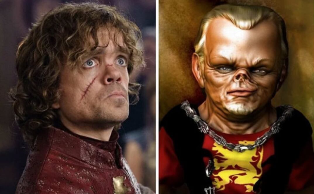 La cicatriz en su rostro debería atravesarle casi toda la cara, además de que su nariz está casi destruida. Debería tener los ojos, uno de distinto color al otro. (Foto: Sitio Buena Mente)