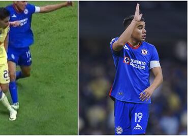 ¿Era roja? Polémica en el América vs. Cruz Azul por una entrada de Charly Rodríguez no sancionada