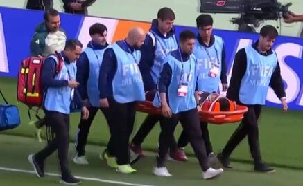 Mateo Levy salió de cambio luego de que fue noqueado en el México vs Marruecos 