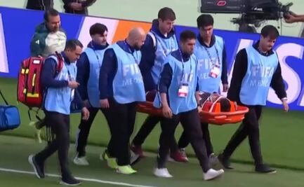 Mateo Levy salió de cambio luego de que fue noqueado en el México vs Marruecos