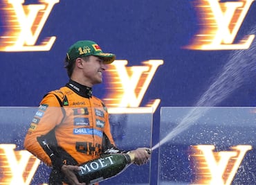 Lando Norris supera a la lluvia y se lleva el Gran Premio de Australia; McLaren empieza la lucha por la victoria